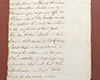 Lettre manuscrite à l’encre noire sur du papier bruni. Les mots Copie et Port Robinson, 10 août 1849, figurent dans l’entête.